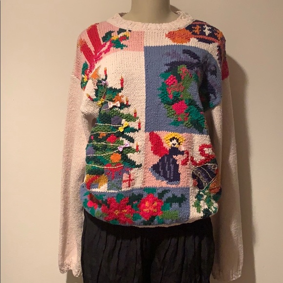 Vintage Christmas Sweater - Picture 1 of 8